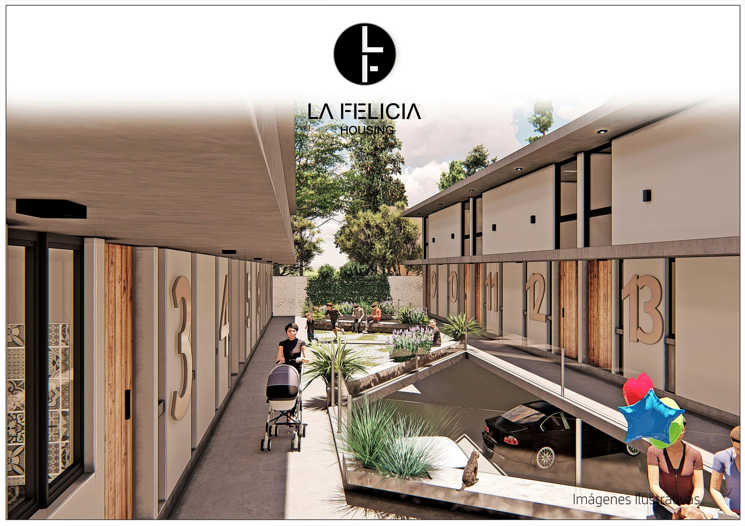 LA FELICIA HOUSING – 17 unidades de 2 dormitorios exclusivas – La Calera